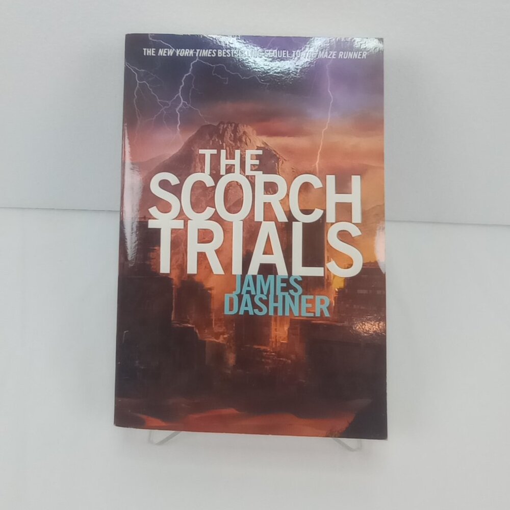 The Scorch Trials by James Dashner YA Dystopian Sci-Fi Thriller Bestseller